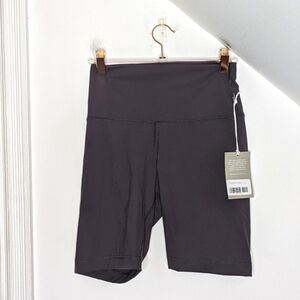 EVERLANE Women's The Perform High Rise Bike Short Ink Gray NEW Size S